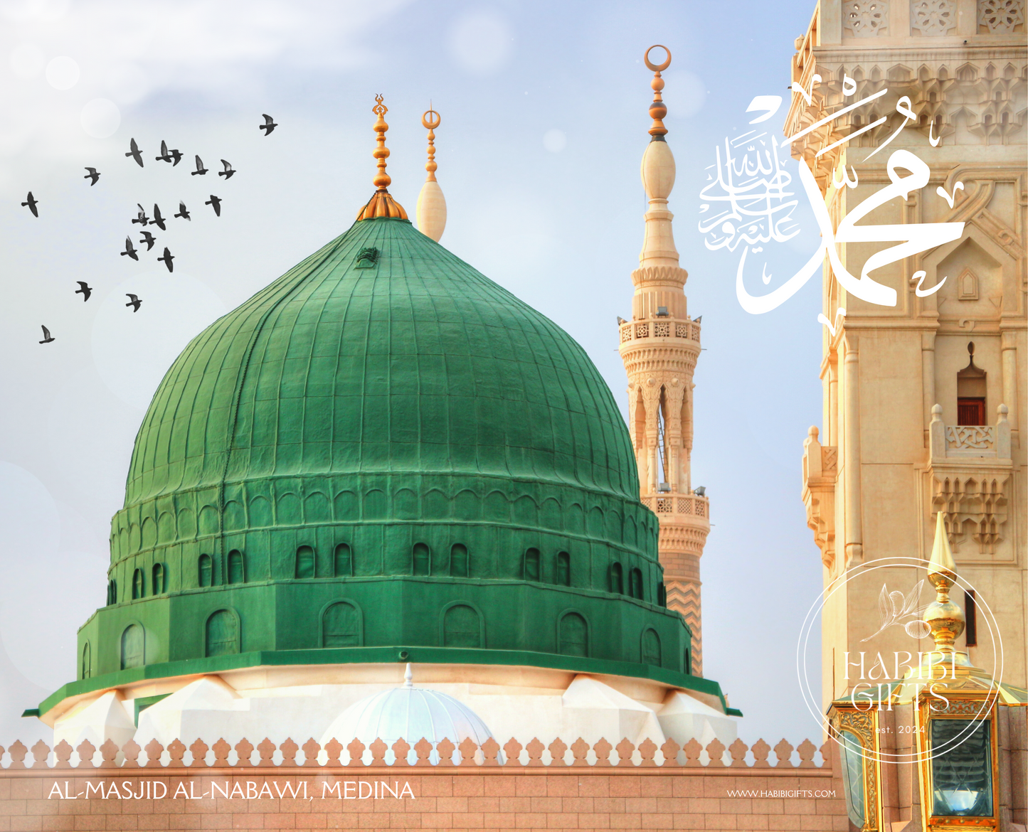 Al-Masjid al-Nabawī Puzzle (120-Pieces)