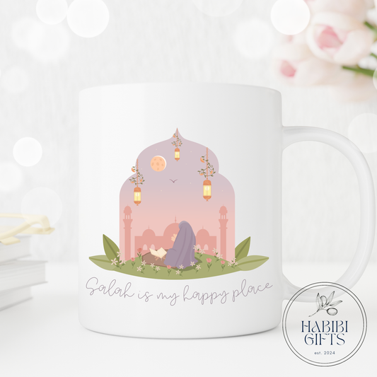 Salah Is My Happy Place Mug
